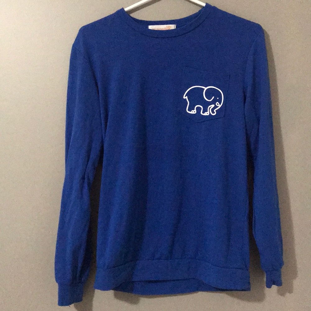Ivory ella baby blue long sleeve